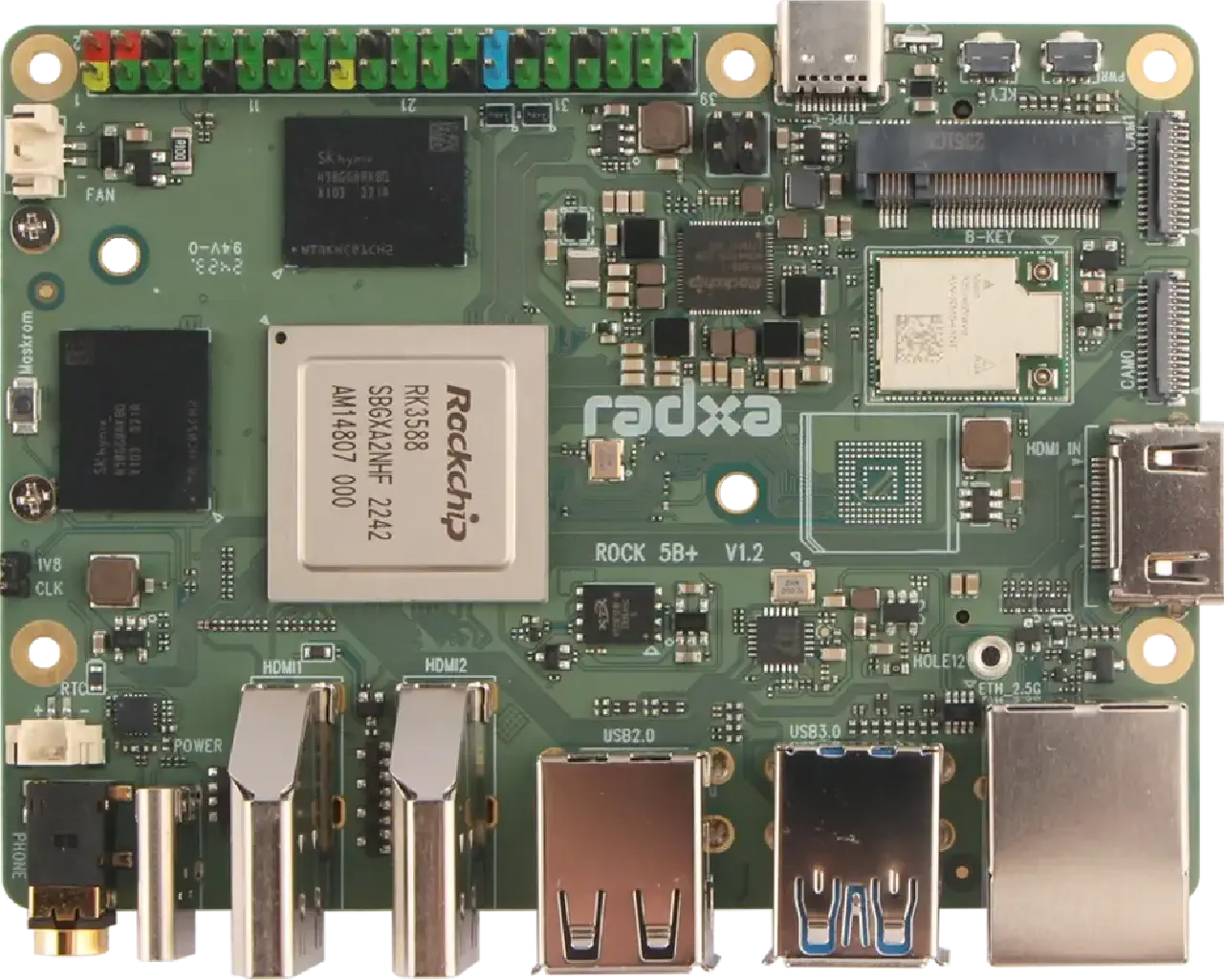 Radxa Rock 5B+