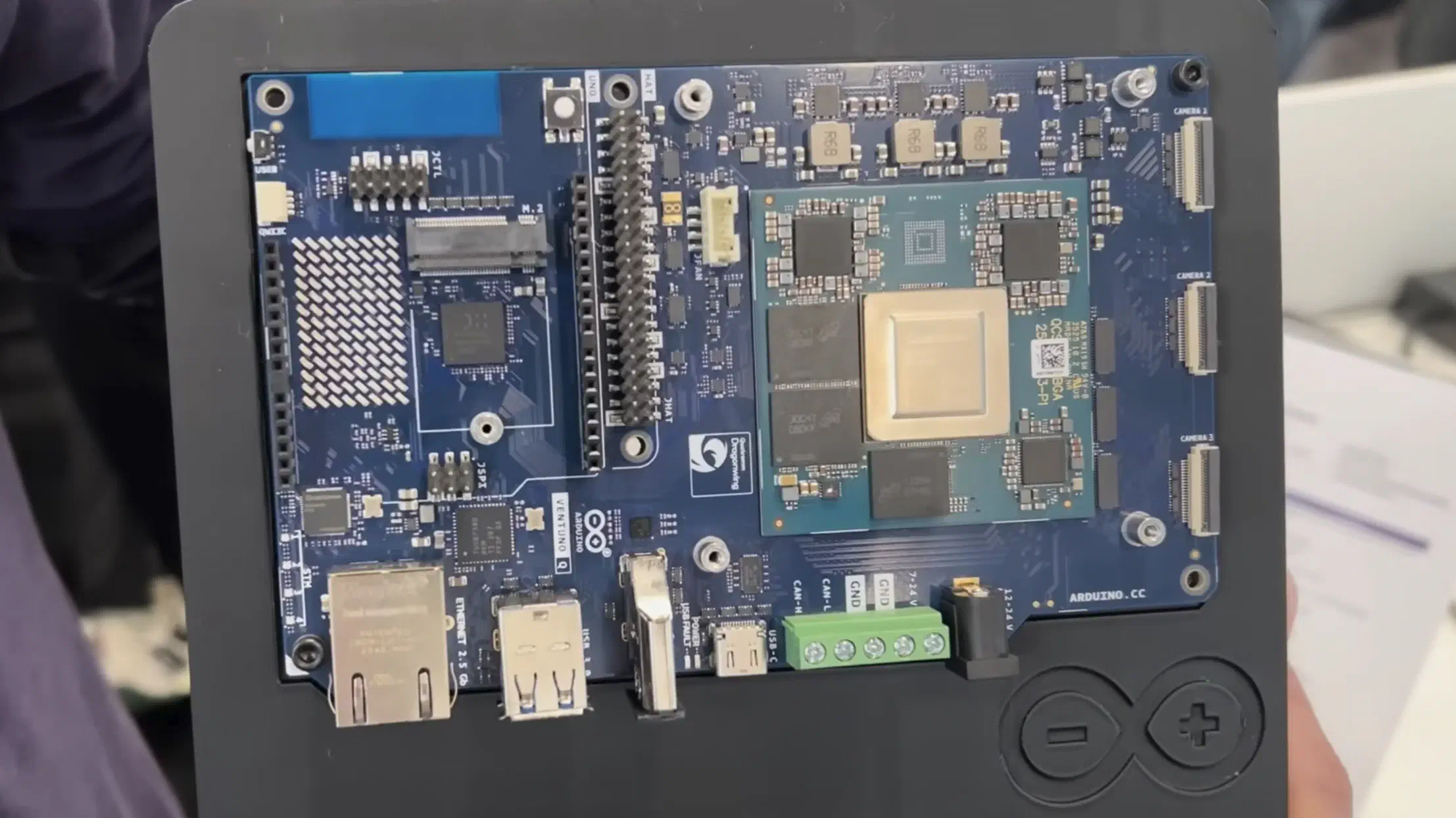 Arduino Ventuno Q without Heatsink