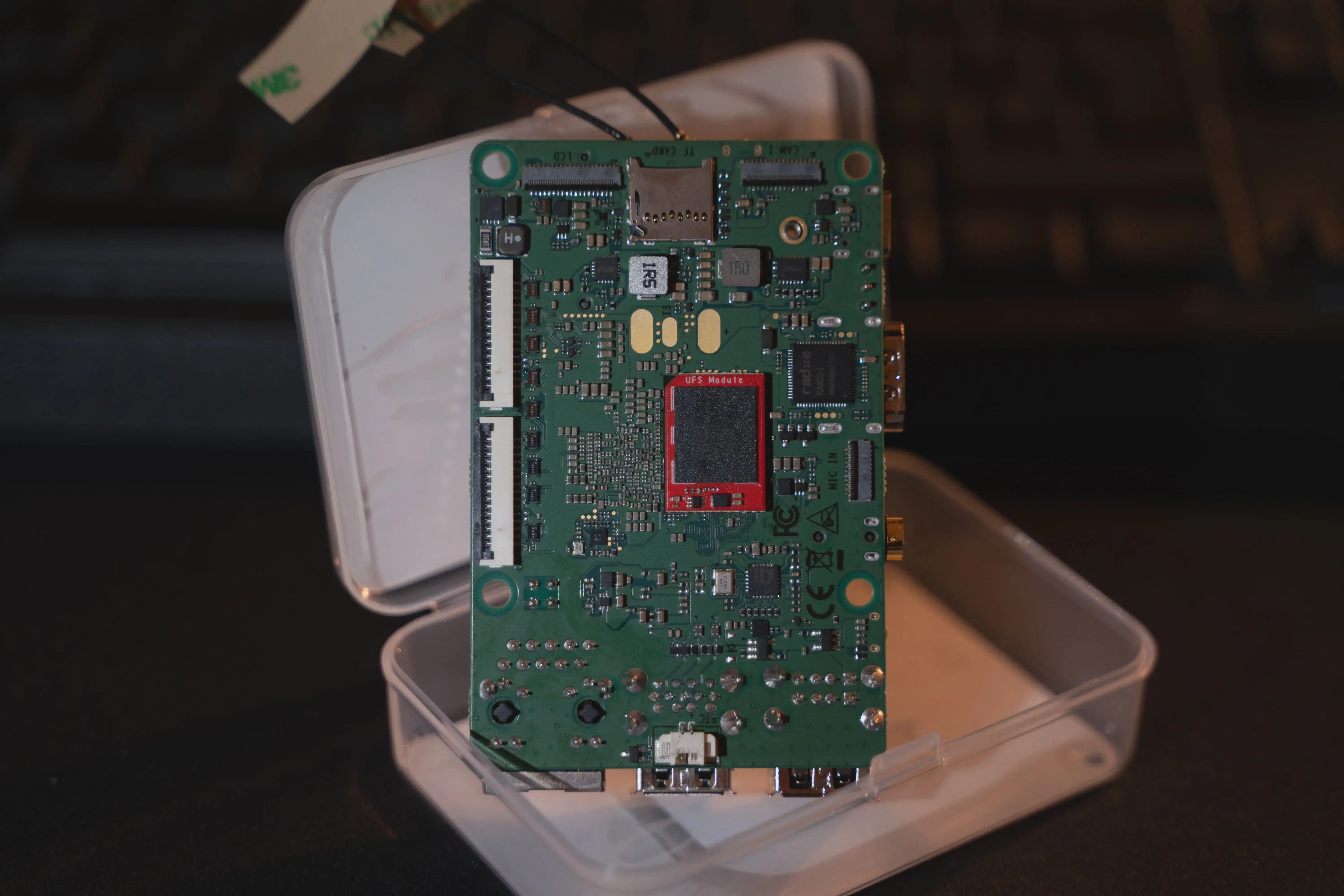 Radxa-Dragon-Q6A Back Side