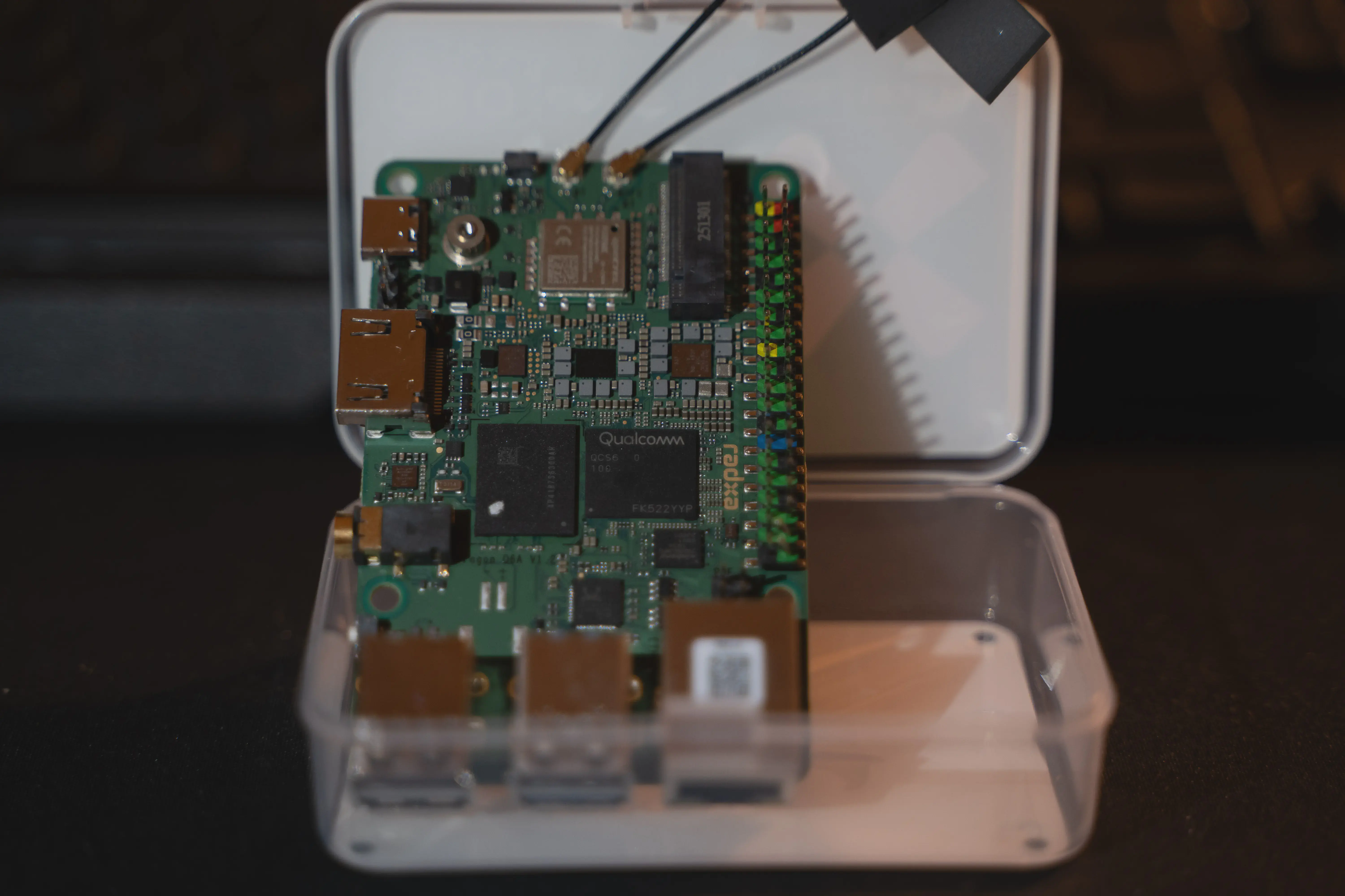 Radxa-Dragon-Q6A Front Side