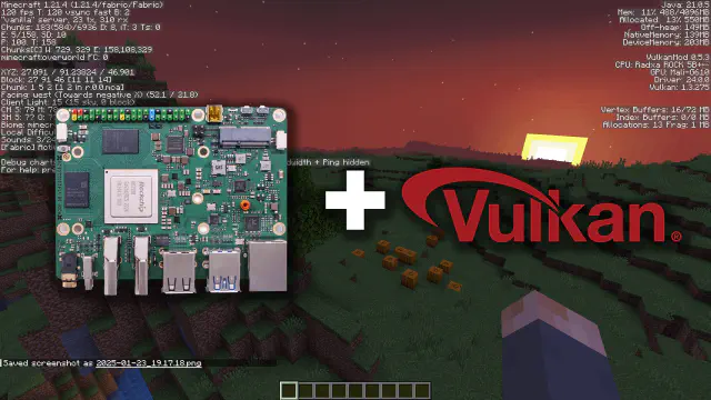 We’ve got Vulkan running Minecraft Java Edition on ARM before GTA6